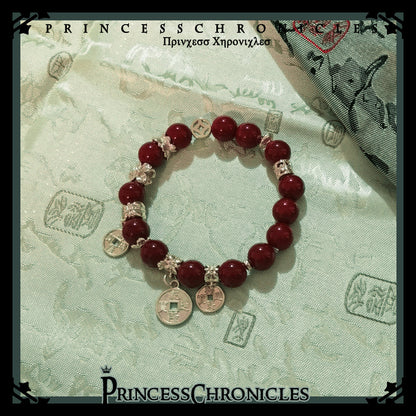 Princess Chronicles - Fortune and Treasure - Chinese Style Lolita Bracelets with Copper-cash Pendant