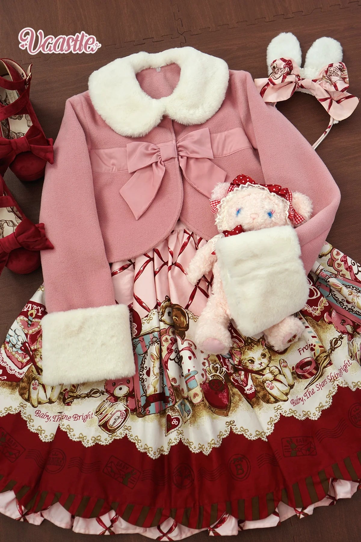 Vcastle - Winter Lolita Coat Short Wool Coat