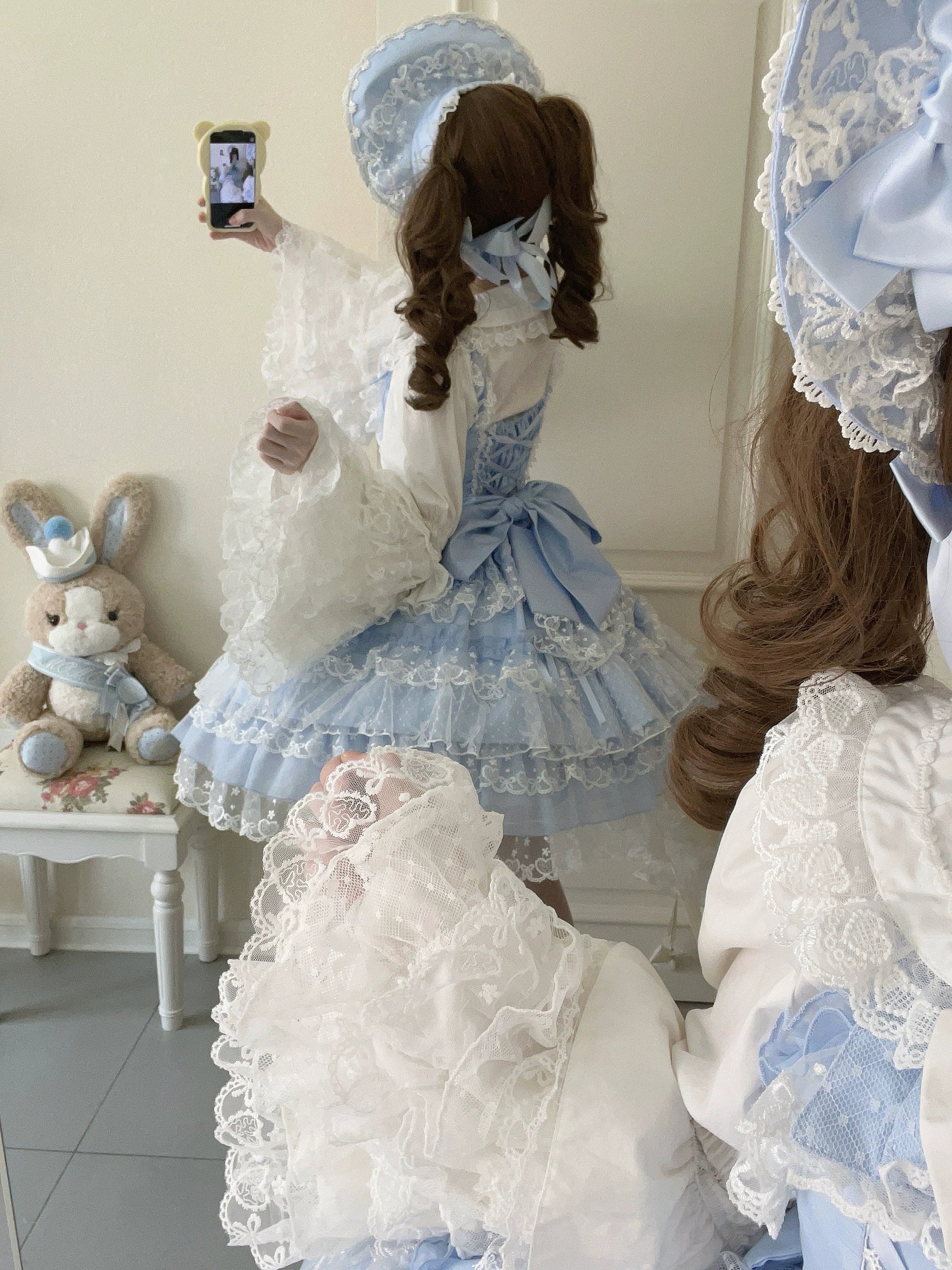 Sugar Girl - Love Overture - Sweet Lolita JSK, Tiered Ruffles Dress