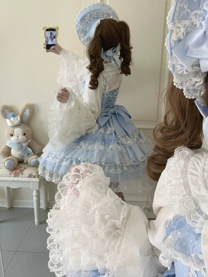 Sugar Girl - Love Overture - Sweet Lolita JSK, Tiered Ruffles Dress