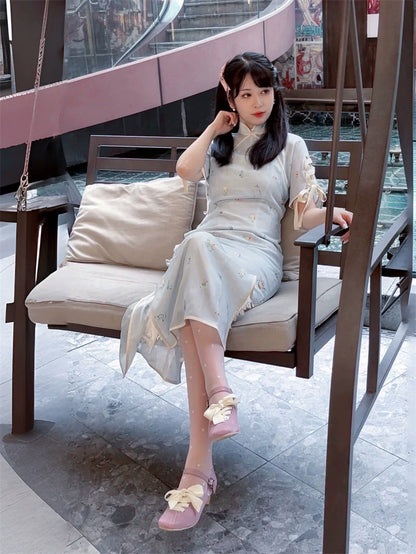 MR.Qiutian - Pictorial Girl - Han Lolita Shoes Retro Lolita Chinese Style Shoes