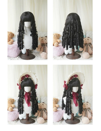 Imperial Tea - Vintage Lolita Wig Doll-Like Elegant Hair
