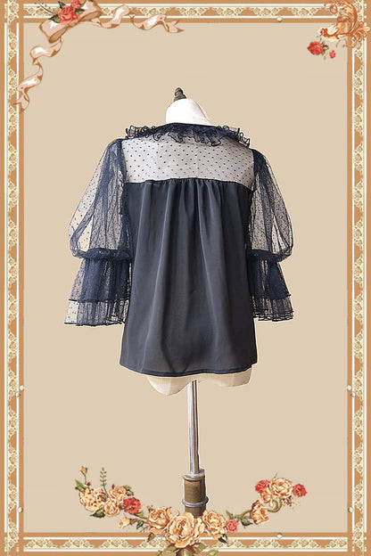 Infanta - Doll Lolita Puff Sleeve Blouse