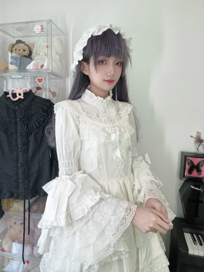 Twilight Zone - Sweet Lolita Blouse Princess Sleeve Shirt Inner Wear