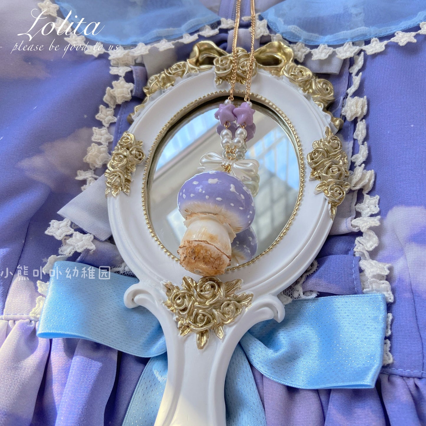 Bear Doll - Handcraft Kawaii Lolita Mushroom Necklace