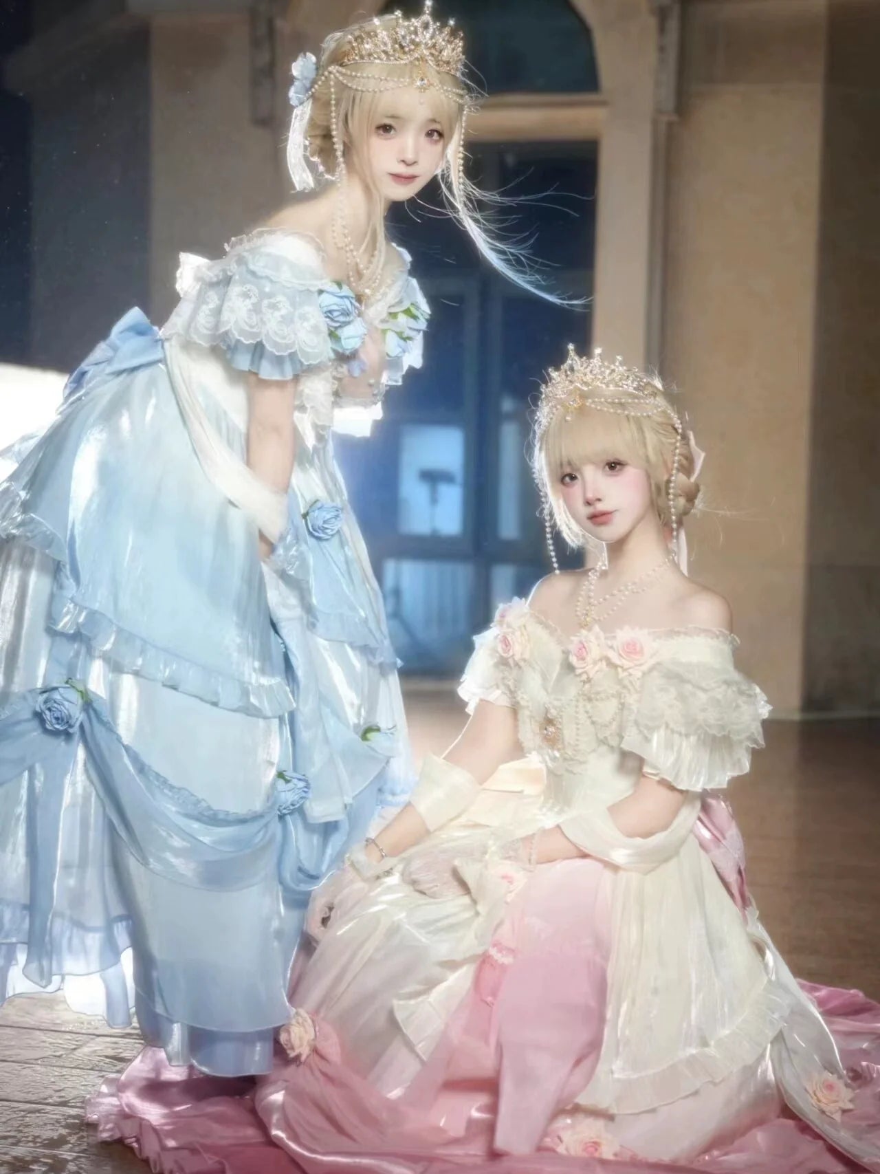 Meowing and fruity - Tana Manor - Classic Lolita OP Dress, Floral Decoration