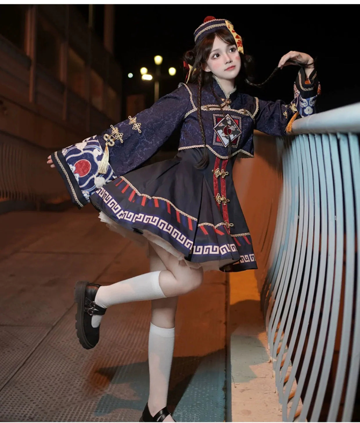 Sakurahime - Little Zombie - Zombie Lolita Jumper Dress Cute Lolita Coat Set