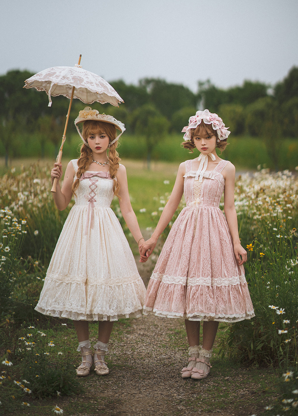 Miss Point - Woody Rose - Retro Classic Lolita JSK