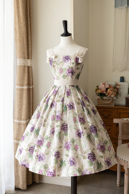 Forest Wardrobe - Forest Holiday - Elegant Lolita Foral Print JSK Dress Multicolors