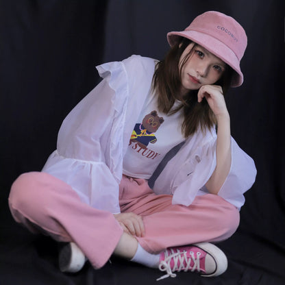 YuanSu - White Sun-proof Dual Use Lolita Cardigan