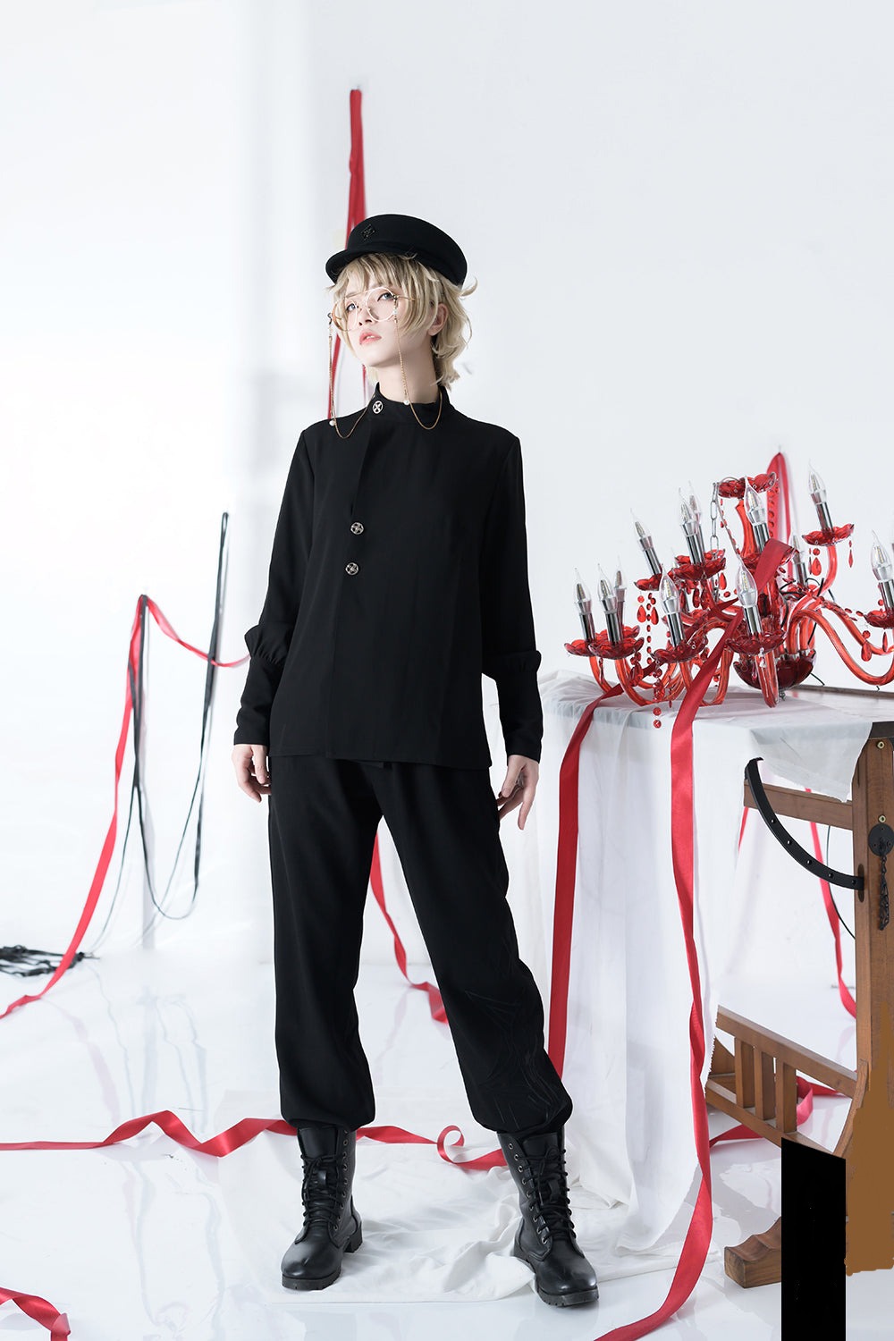 Princess Chronicles - The Stars Change - Stand Collar Ouji Lolita Blouse