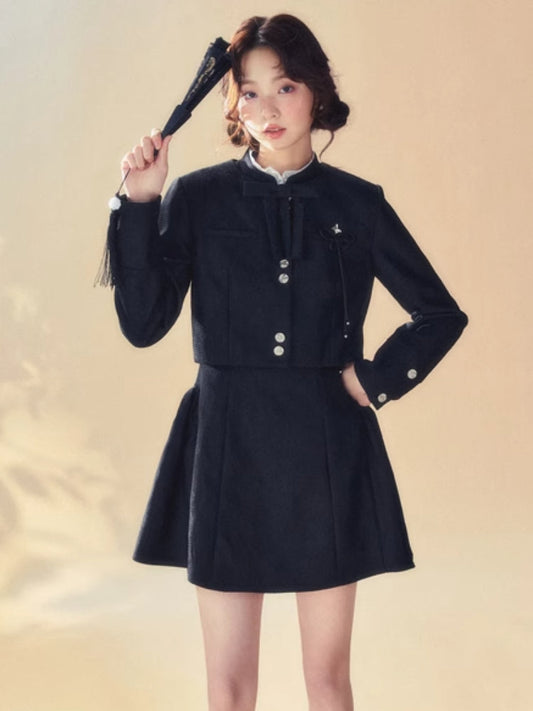 Sleeveless dress and jacket【s0000007090】