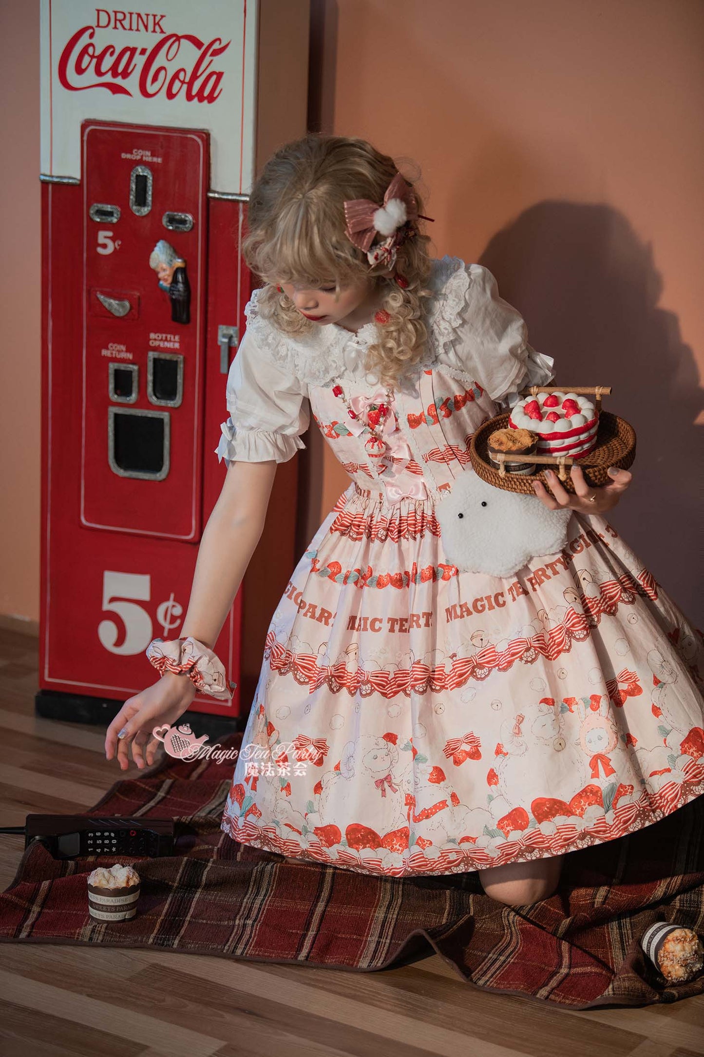 Magic Tea Party - Berry Sheep - Strawberry Lolita JSK