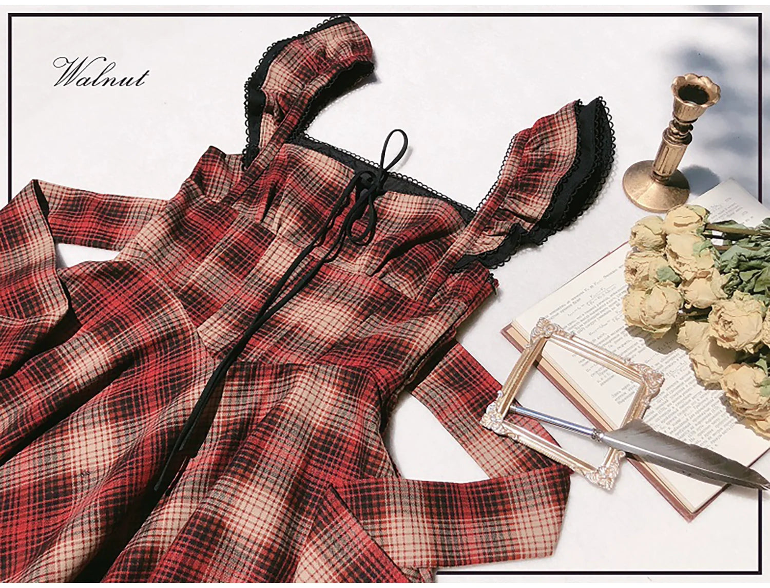 HuTaoMuJK - Madeleine - Classic Lolita JSK Suit Black Lolita Blouse and Coat