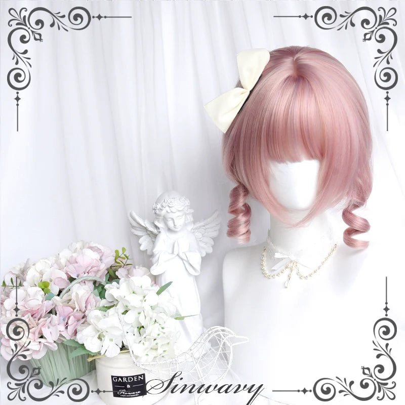 Sinwavy - Sweet Lolita Wig, Detachable Roman Curl Ponytail