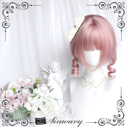 Sinwavy - Sweet Lolita Wig, Detachable Roman Curl Ponytail
