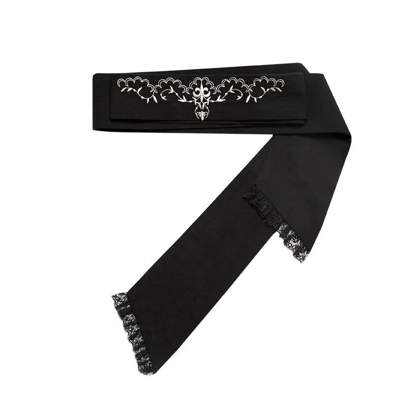 With PUJI - Ivory Tower Enhance - Elegant Lolita JSK Dress Tiered Drawstring OP