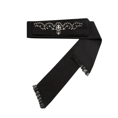 With PUJI - Ivory Tower Enhance - Elegant Lolita JSK Dress Tiered Drawstring OP