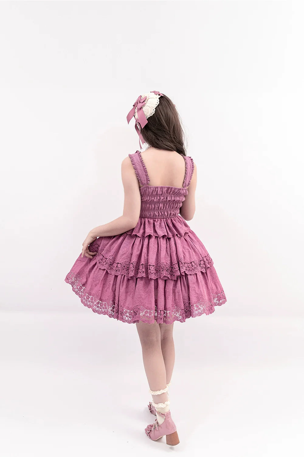Miss Point - Forest Waltz - Classic Lolita Tiered Skirt Multi-layer Embroidered SK