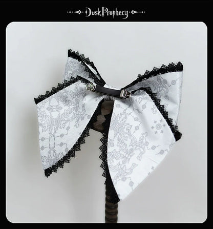 DuskProphecy - Coccyx - Elegant Lolita Hair Accessories Set Multicolors