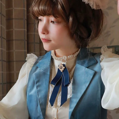 Miss Point - Rose Doll - Elegant Lolita Brooch Lolita Lapel Pin Multicolors