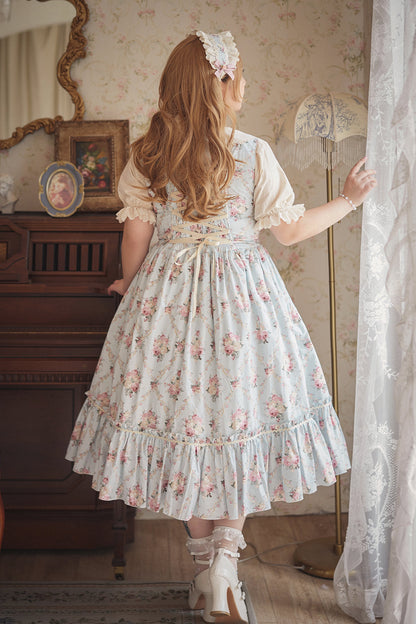 Miss Point - Happy Summer - Elegant Lolita Floral JSK Dress