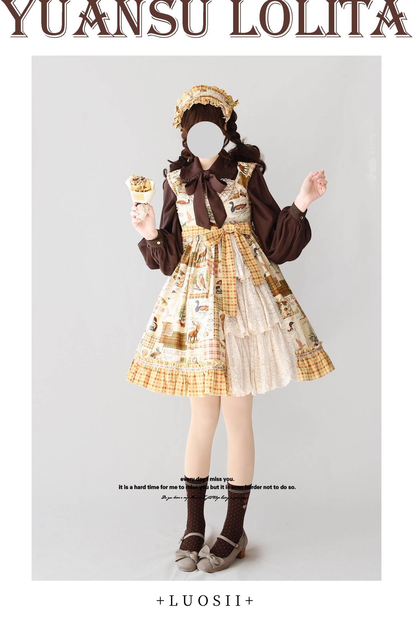 YuanSu - Mayer's Whisper - Vintage Lolita Large Sleeve Blouse