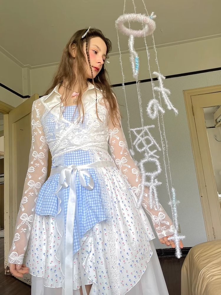 Angel suspender dress【s0000008727】