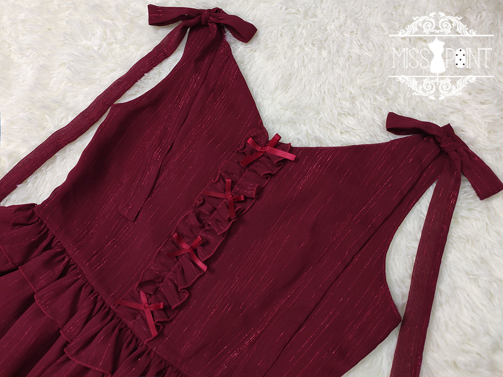 Miss point - Rhine Riverside - French Vintage Chiffon Lolita JSK