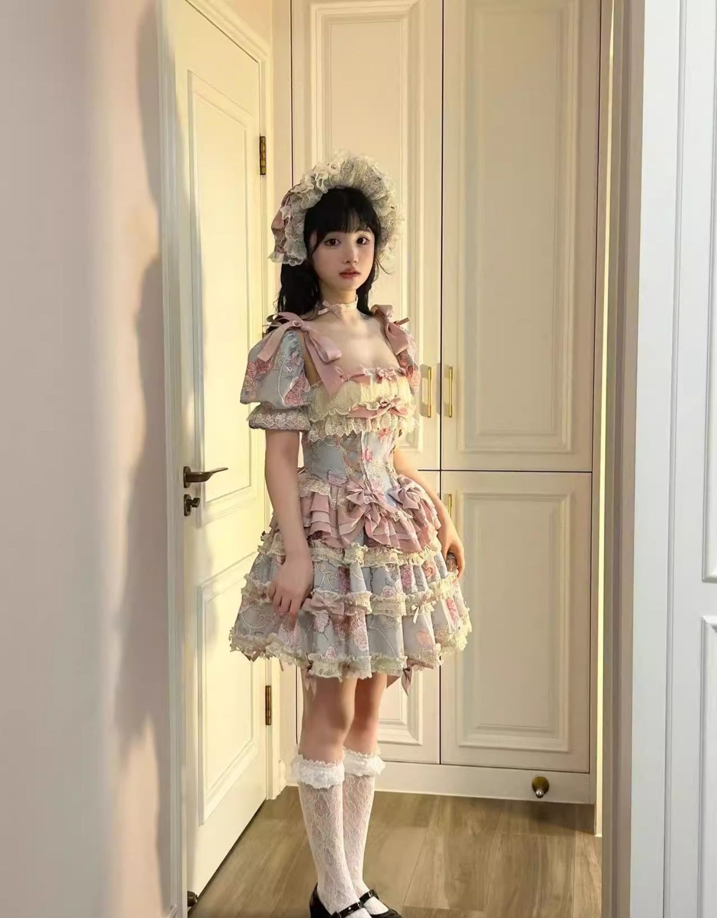 Sweet Wood - Jewel Rose - Plus Size Sweet Lolita Skirt Set in Separate Pieces