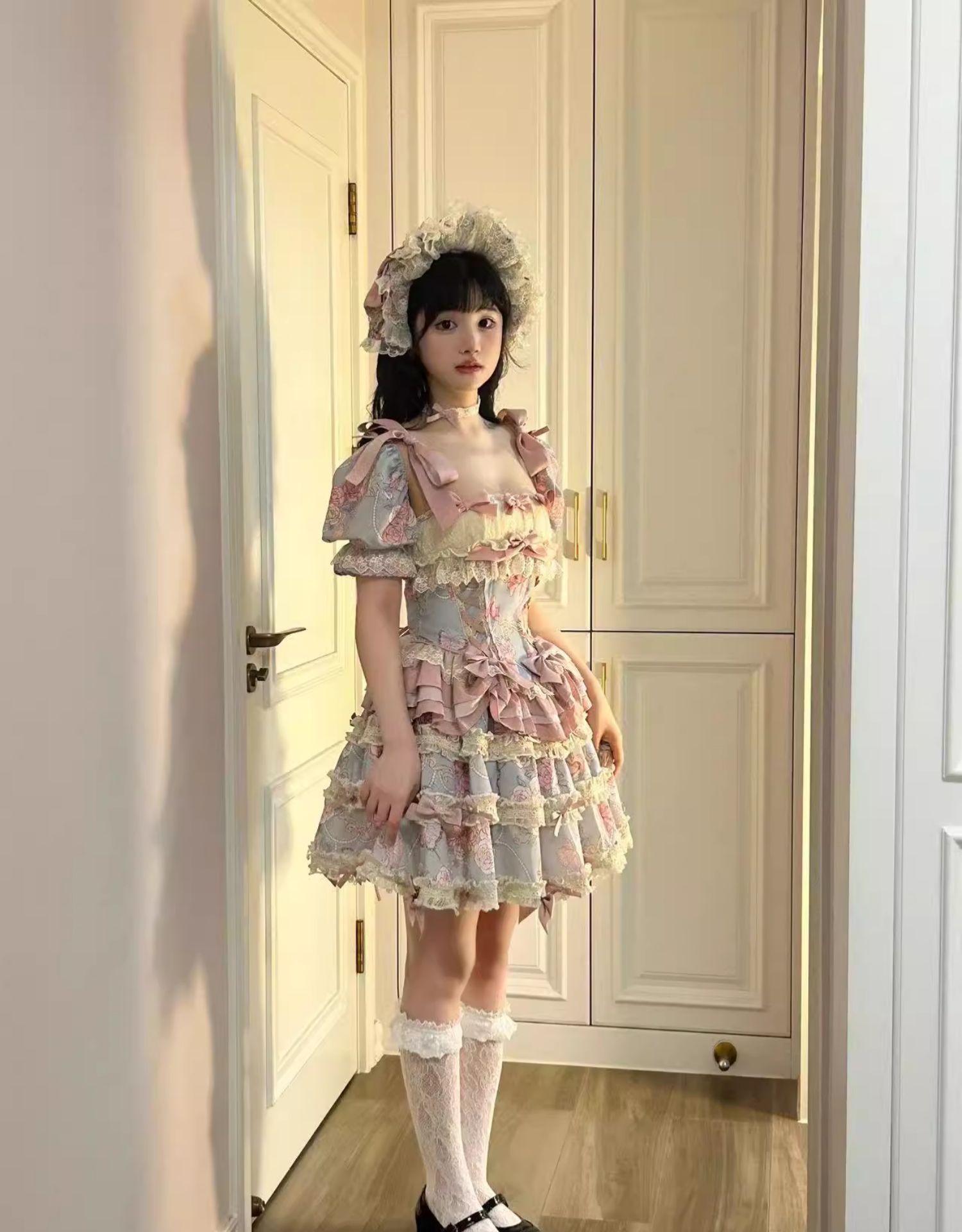 Sweet Wood - Jewel Rose - Plus Size Sweet Lolita Skirt Set in Separate Pieces