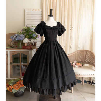 Forest Wardrobe - Forest Gallery - Country Lolita OP Dress Elegant Tencel Dress