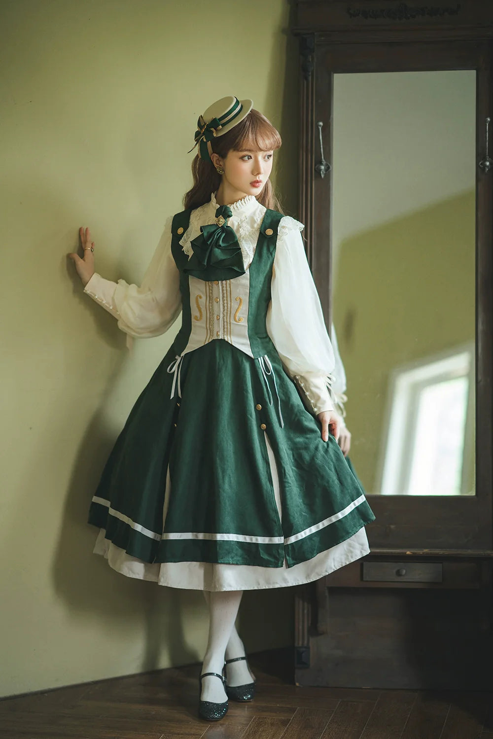 Miss Point - Golden Movement - Elegant Lolita Waistcost Short Vest Customized