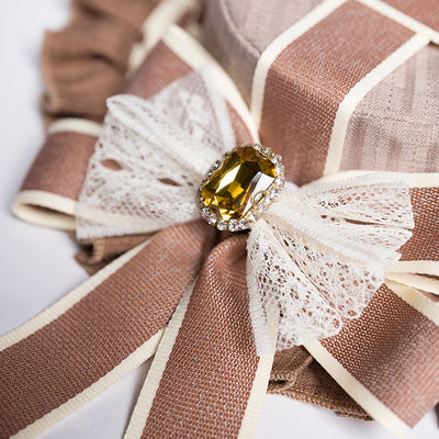 Youpairui - Sheffield - British-style Khaki Ouji Lolita Set