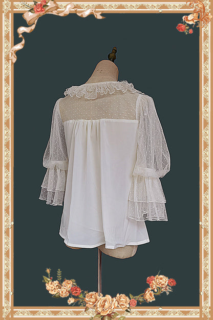Infanta - Doll Lolita Puff Sleeve Blouse