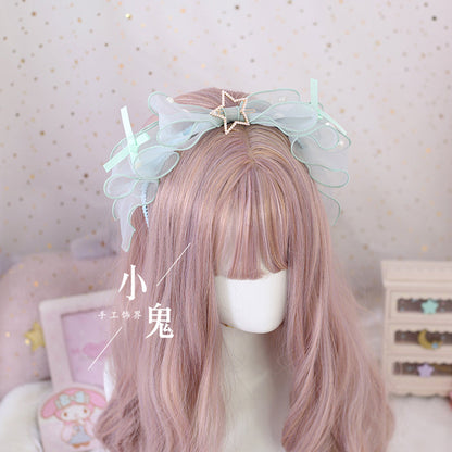 Xiaogui - Daily Lolita KC, Bow Pearl Headband