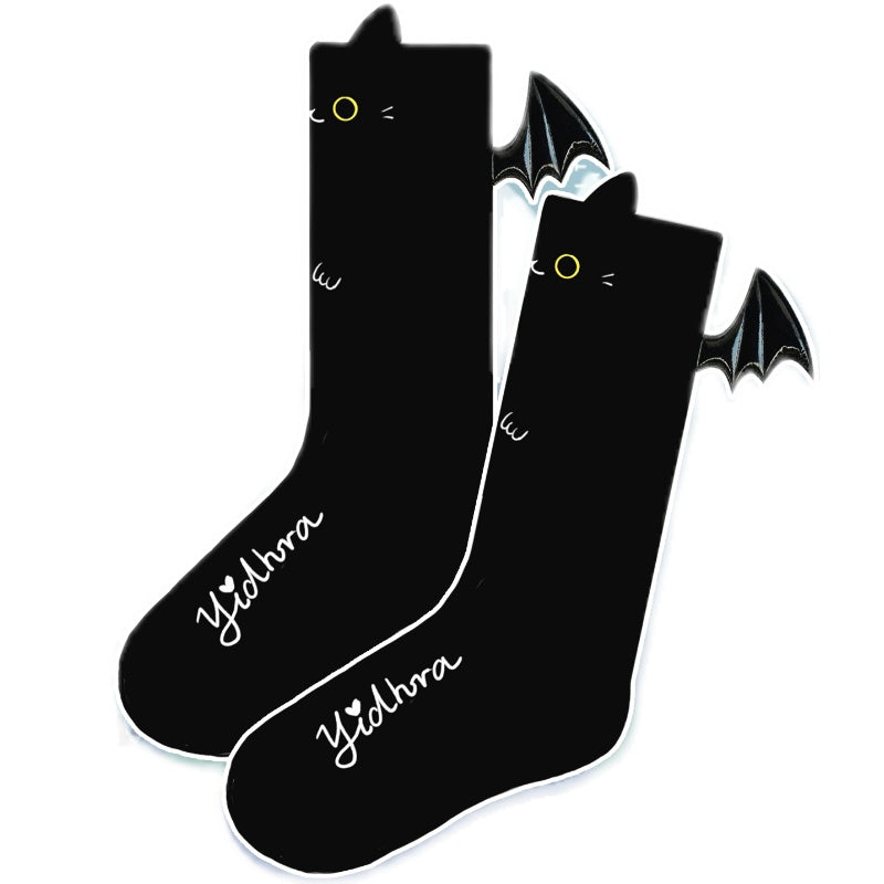 Yidhra - Cute Cat Cotton Lolita Socks