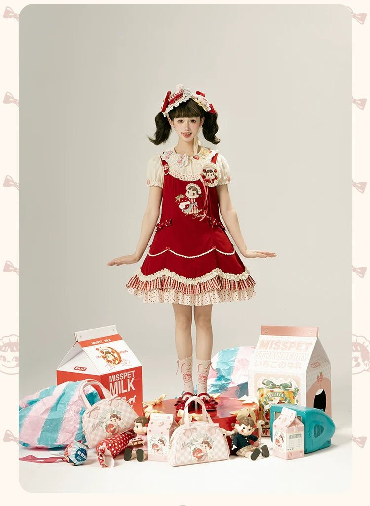 Summer Fairy - IP Collab Kawaii Lolita Dresses OP Home Wear Salopette Cardigan SK