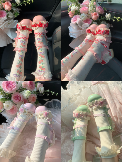 Aimee - Strawberry Limited 2.0 - Sweet Lolita Mary Jane Heel Shoes