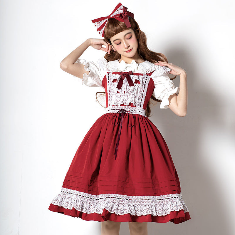 Magic Tea Party - Cute Lolita Jumper Dress Multicolors JSK