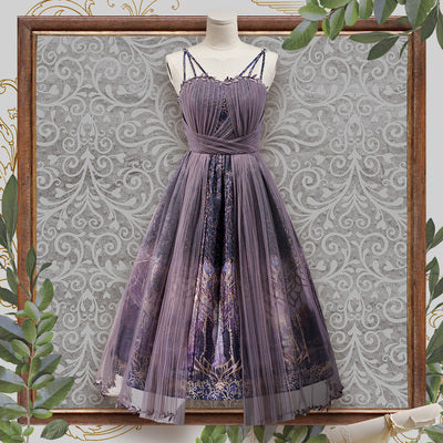 FunCcino - Dense Forest Corridor - Elegant Lolita Jumper Dress