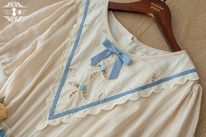 Miss Point - Happy Summer Elegant Lolita Floral OP Dress