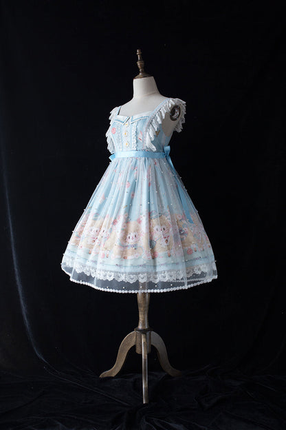 Chemical Romance - Lamb Postman - Sweet Lolita Printed JSK Dress