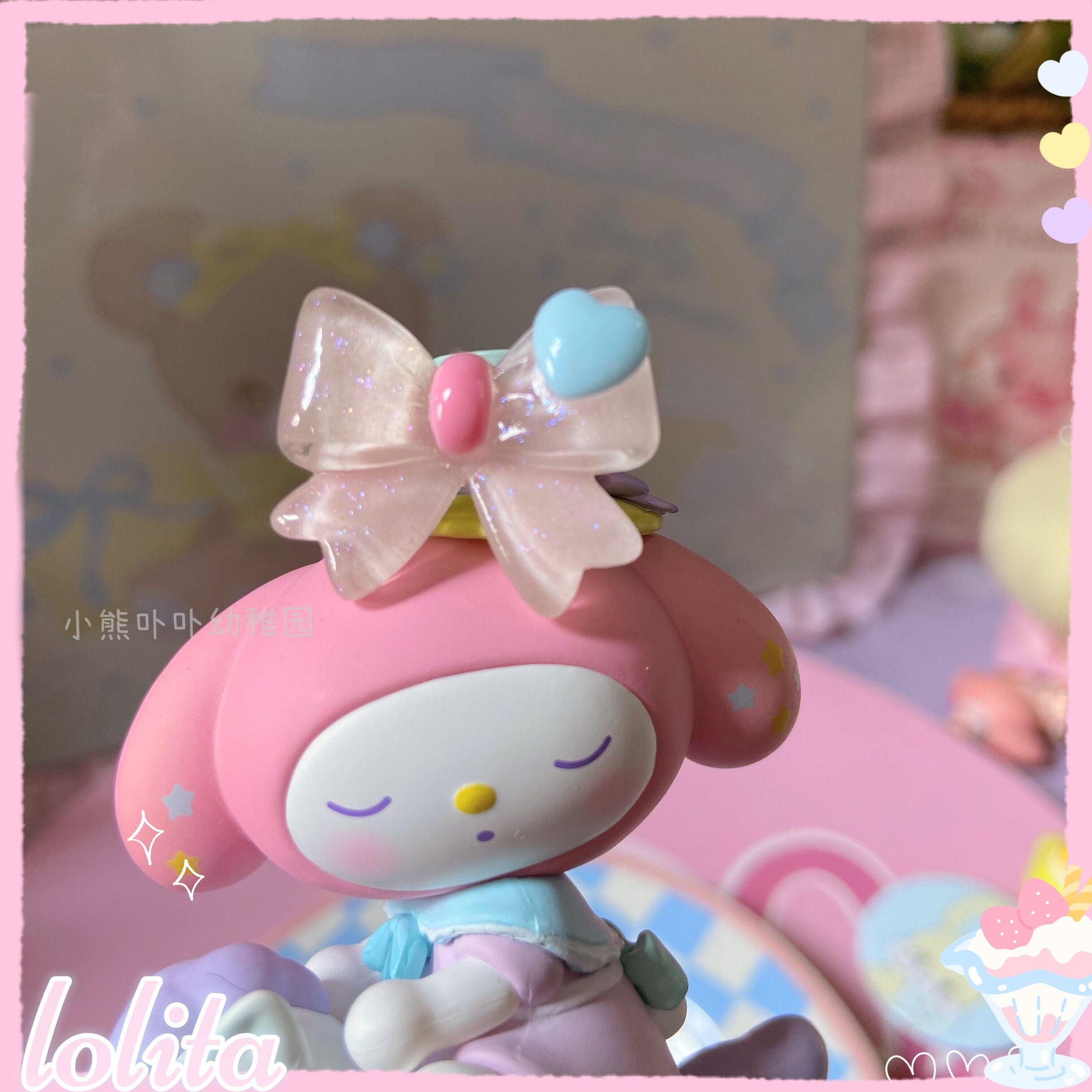 Bear Doll - Kawaii and Sweet Lolita Bowknot Ring
