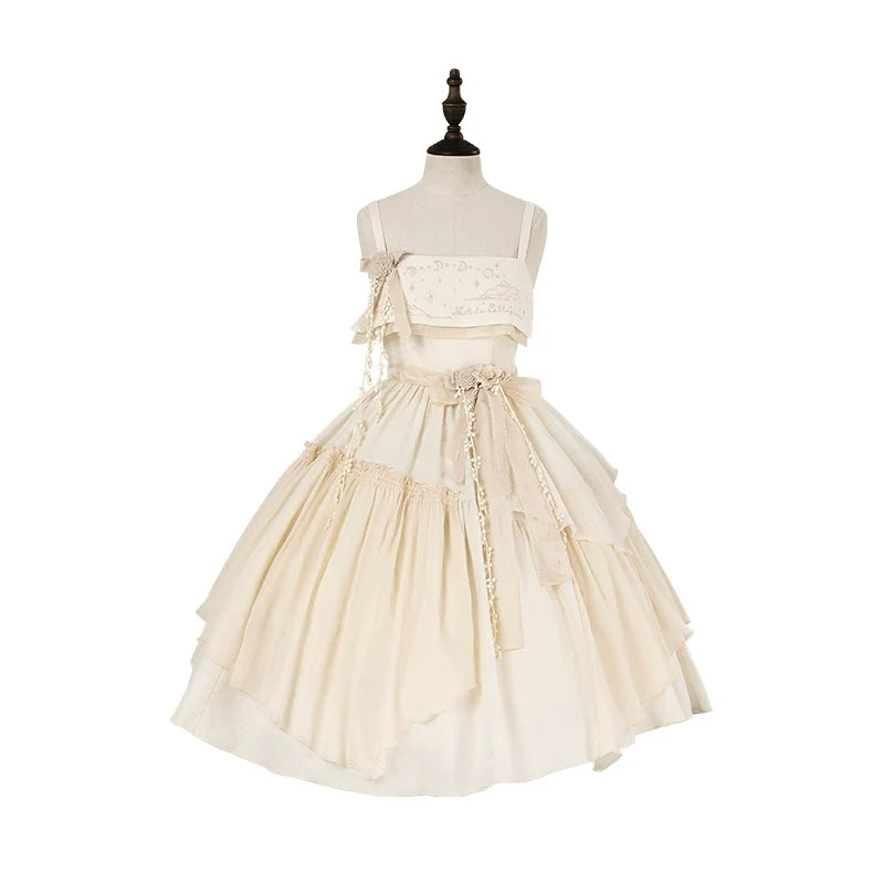 Nuit De Cellophane - A Thousand Moonfalls - Elegant Lolita JSK Dress Thin Cardigan