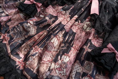 Uncle's Workshop - Missing Lamb Case - Gothic Lolita Dress Set with Sheep Prints