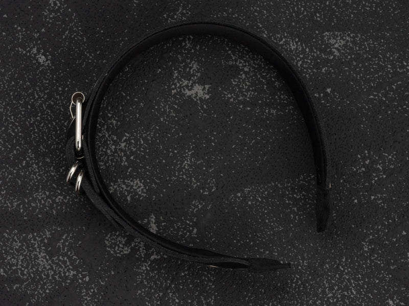 Strange Sugar - Gothic Lolita KC Faux Leather Punk Lolita Hair Accessories