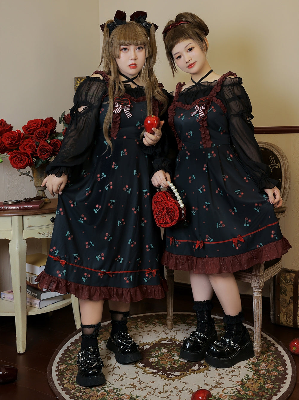 Yingtang - Plus Size Lolita Kawaii JSK Dress