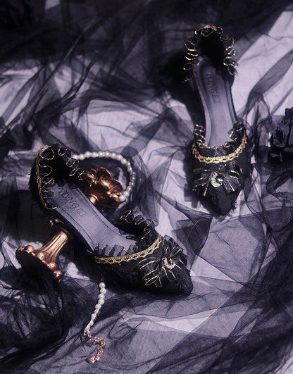 Fairy Tales - Fate Quartet Bridal Lolita Gothic Accessories Blouse