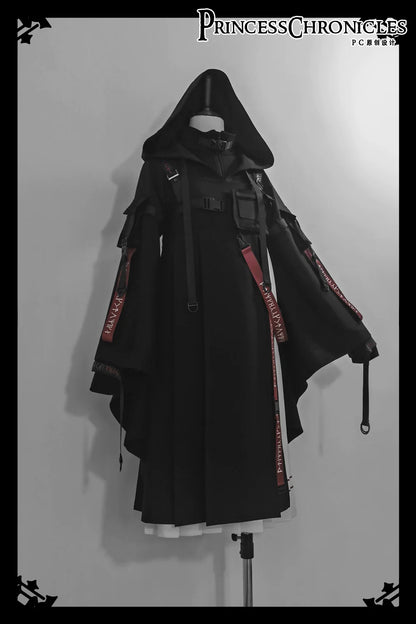 Princess Chronicles - Nameless Blade - Waste Soil Black Coat Set